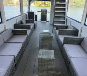 Floss Tequila Sunrise 20 Personen Partyfloss mit Skipper Bild 3